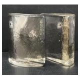 Blenko Glass Bookends