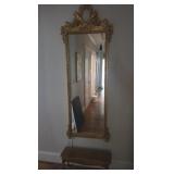 Framed Reproduction Louis Philippe Style Mirror