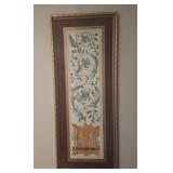 Framed Floral Artwork