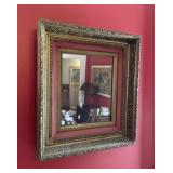 Gold Tone Mirror