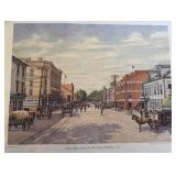 Fincher, Al ' South Tyron Street In The 1800's