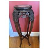 Ornate Carved Plant Stand