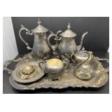 Silver Plate Tea Set