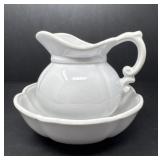 McCoy Pottery Pitcher and Bowl Set