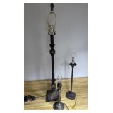 Brass Tone Table Lamps