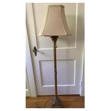 Gold Tone Floor Lamp