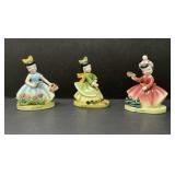Porcelain ' Four Seasons ' Figurines