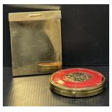 Compact with Cigarette Case