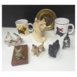 Collection of Ceramic and Plaster Scottie Dogs