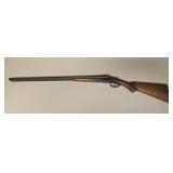 Antique Hammerless Double Barrel Shotgun