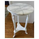 Marble Top Plant Stand