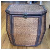 Wicker Storage Trunk
