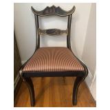 Regency Style Painted Accent Chair