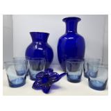 Art Glass Flower Vase and Vases