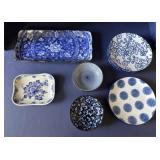 Blue and White Pottery Collection