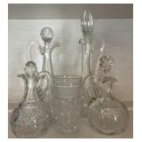 Cut Glass Cruets