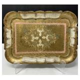 Hand Painted Florentine Tray