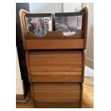 CD's and Wooden Storage Boxes