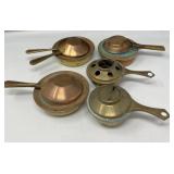 Copper Lidded Fondue Burners