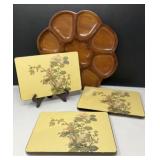 Japanese Style Lacquered Trays
