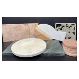 Marble Cutting Boards and Trivets