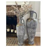 Terracotta Amphora Style Vases
