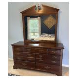 Broyhill Chippendale-Style Cherry Dresser