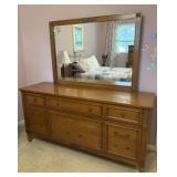 Dixie Furniture Dresser with Mirror