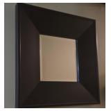 Black Framed Wall Mirror