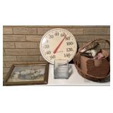 Thermometer, Print, Basket, More