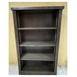 Four Shelf Wood Bookcase
