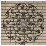 Bronze-Tone Metal Scroll Wall Decor