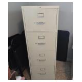 HON 4-Drawer Vertical Locking File Cabinet