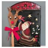 Fireplace Holiday Cover, Deer Decor
