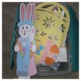 Box of Easter Decor