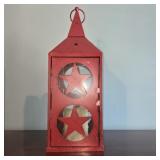 Red Metal Lantern