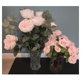 Set Of Flowers and Vases