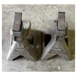 Two Sears 3-Ton Jack Stands