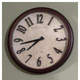 Baldauf Clock Co. Wall Clock