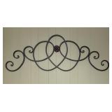 Wrought Iron Scroll Wall Art
