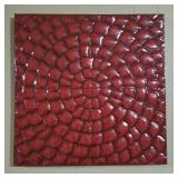 Red Decorative Square
