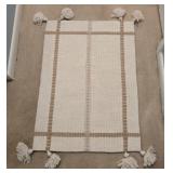 Hearth & Hand Tan Woven Accent Rug