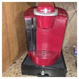 KEURIG Coffee Maker,  KCups Storage Drawer/Stand