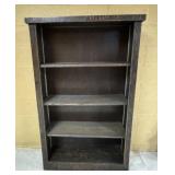 Four Shelf Wood Bookcase