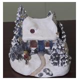 Thomas Kinkade "Stonehearth Hutch" Cottage