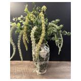 Floral Arrangement in Ceramic Vase
