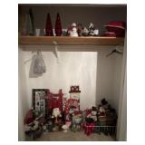Closet full of holiday decor - selling all