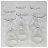 Six Wine Glasses