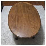 Oval Wood Table