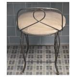 Metal Vanity Chair